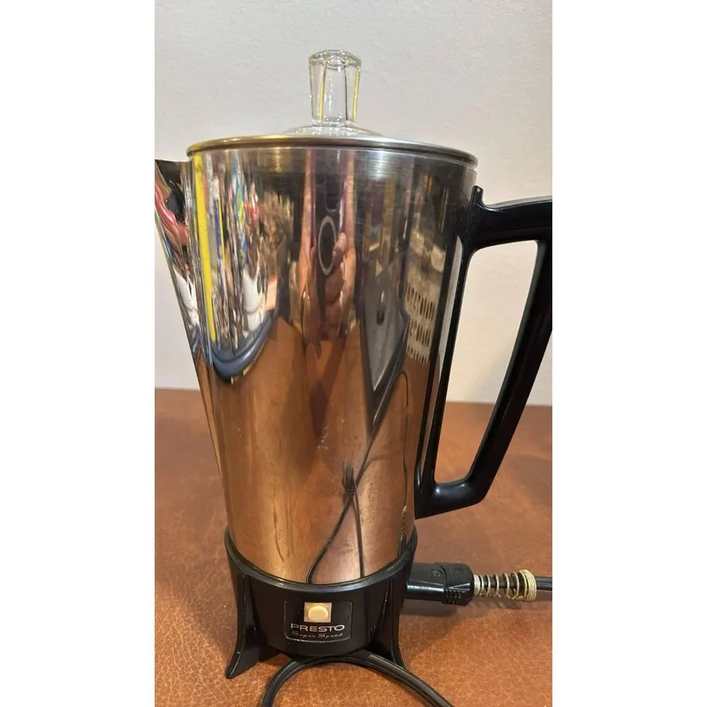 Vintage Presto Super Speed Hard To Find Coffee Perk Works